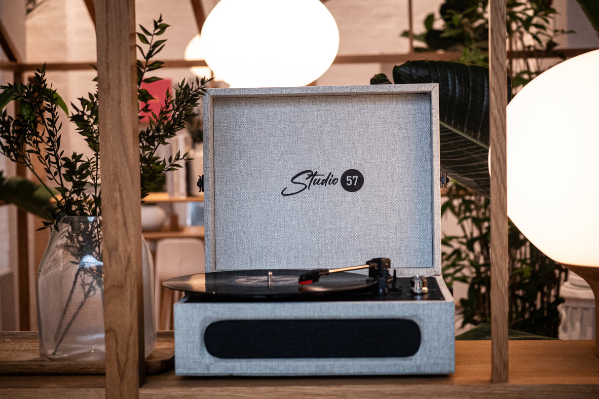 Studio 57 Groovy Turntable (Grau)