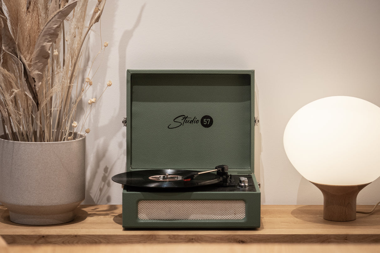 Studio 57 Groovy Turntable (Grün)