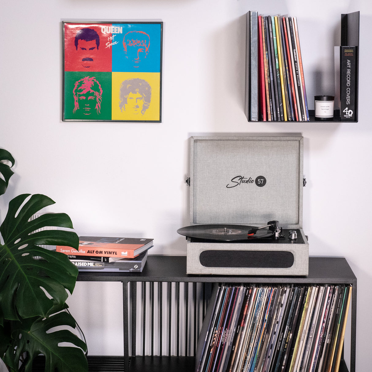 Studio 57 Groovy Turntable (Grau)