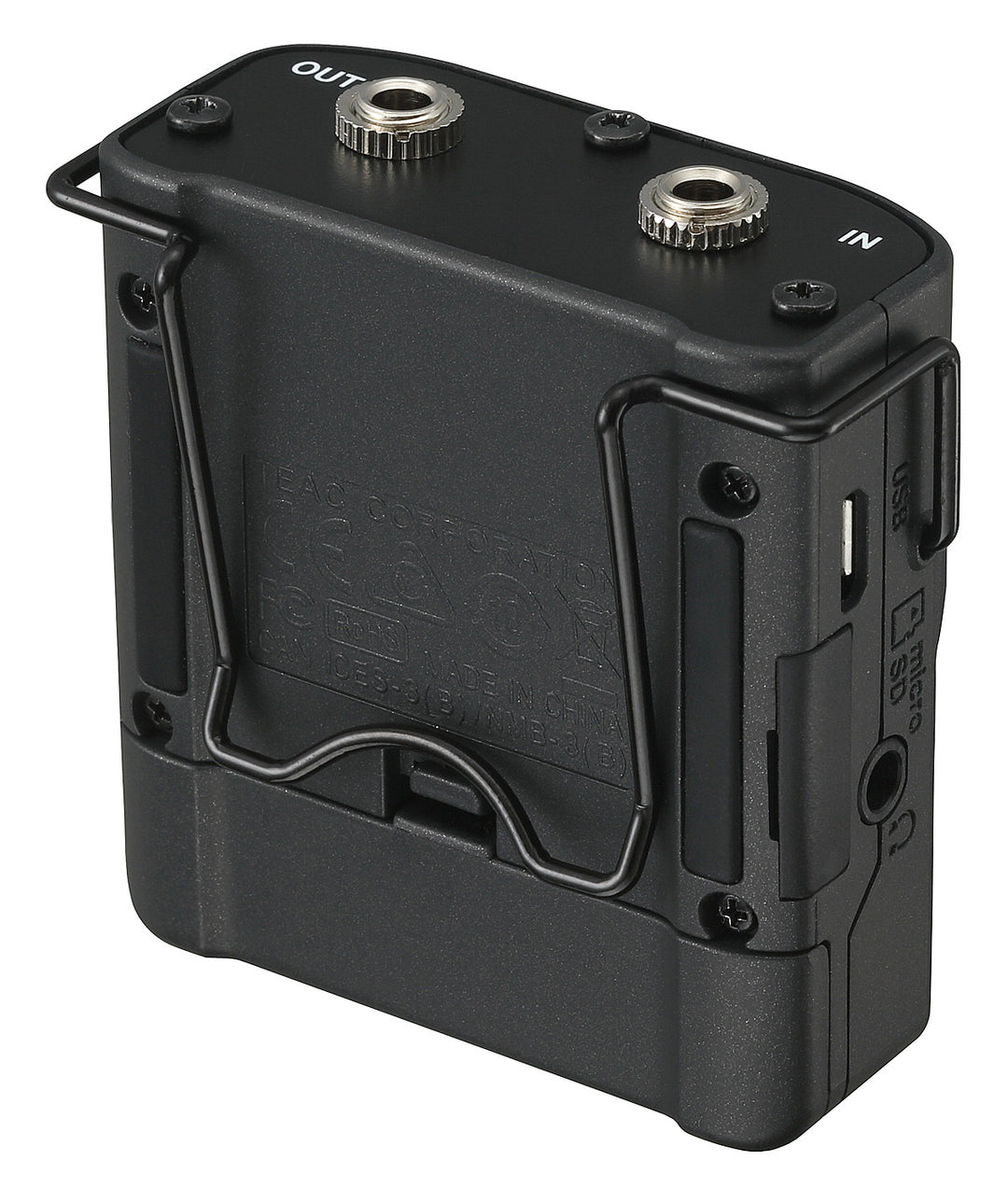 Tascam DR-10CH Recorder für Shure Lavalier