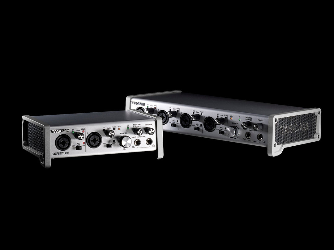 Tascam Series 102i USB audio/Midi-Interface mit DSP-Mixer 10in/4out