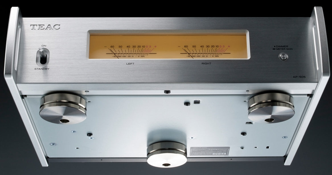 TEAC AP-505 Stereo Power Amplifier, Silver