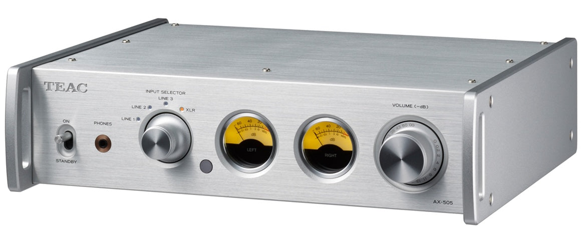TEAC AX-505-S Stereo Amplifier, Silver