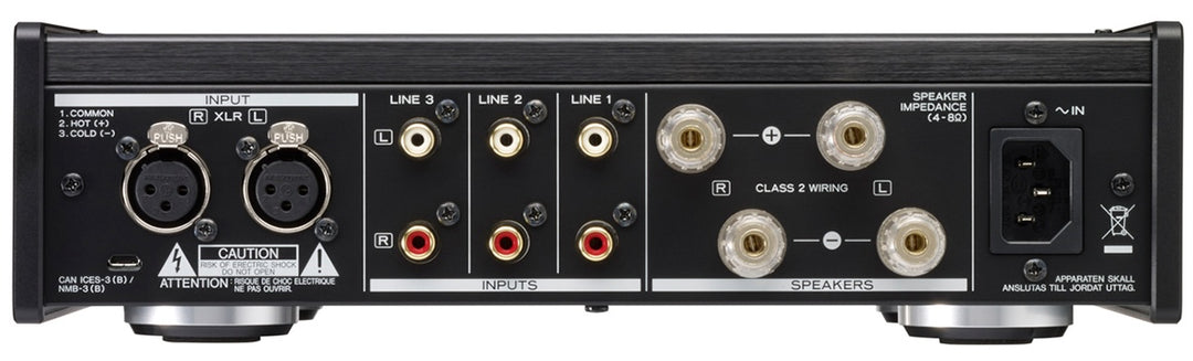 TEAC AX-505-B Stereo Verstärker (Schwarz)