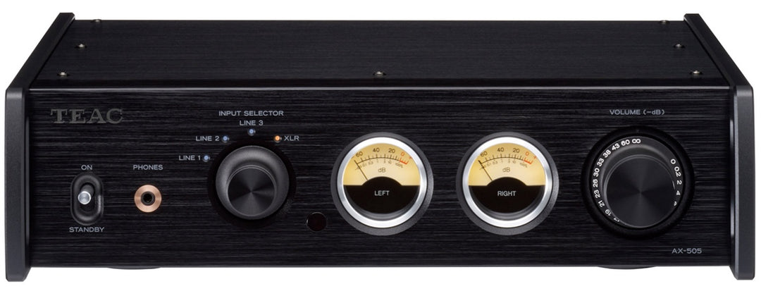TEAC AX-505-B Stereo Verstärker (Schwarz)