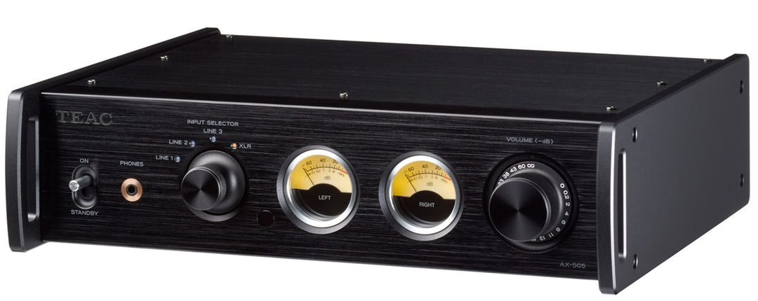 TEAC AX-505-B Stereo Verstärker (Schwarz)