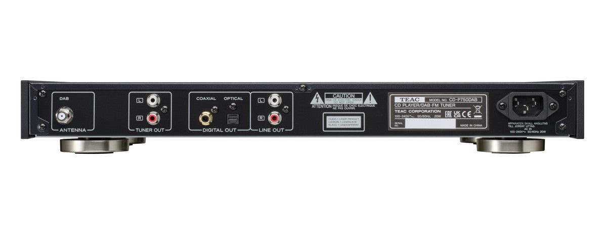 TEAC CD-P750DAB CD-Player m. DAB+ & FM