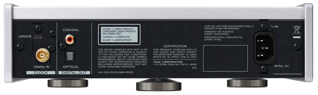 TEAC PD-505T CD-Player (Silber)