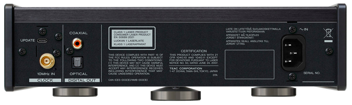 TEAC PD-505T CD-Player (Schwarz)