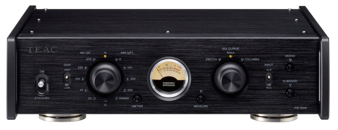 TEAC PE-505 Phono-Vorverstärker (Schwarz)
