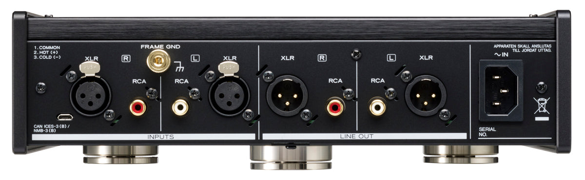 TEAC PE-505 Phono-Vorverstärker (Schwarz)
