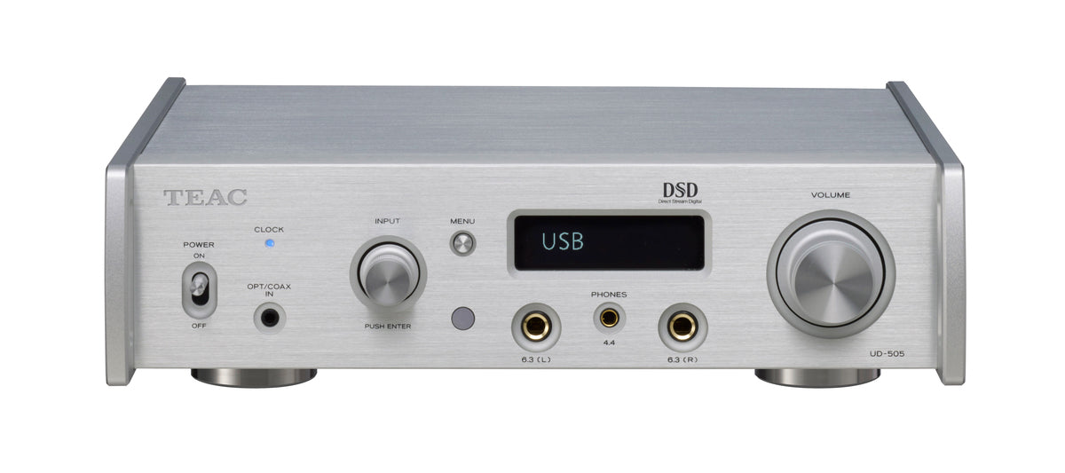 TEAC UD-505-X USB DAC Pre-amplifier (Silver)
