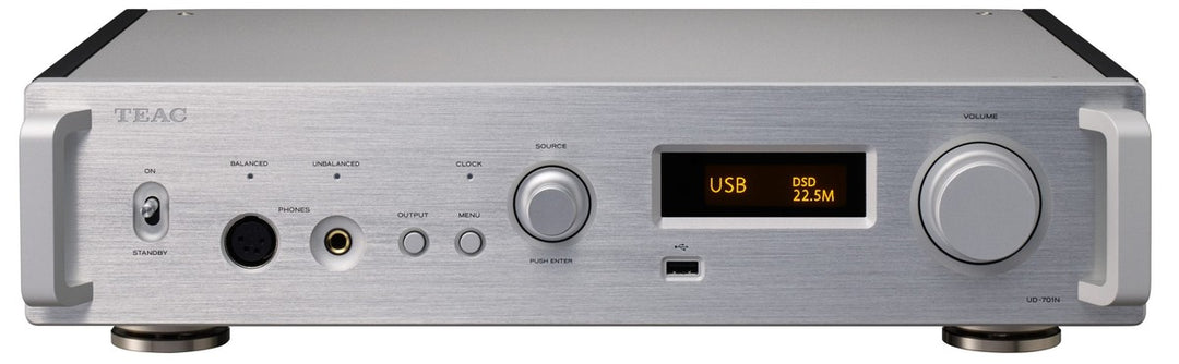 TEAC UD-701N Netzwerk-DAC-Vorverstärker (Silber)