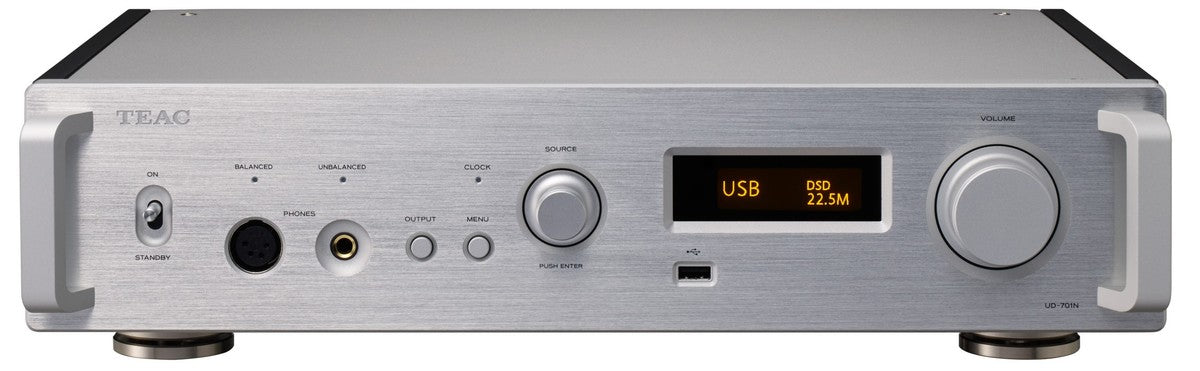 TEAC UD-701N Netzwerk-DAC-Vorverstärker (Silber)