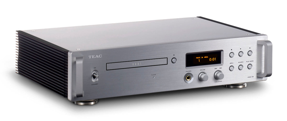 TEAC VRDS-701 CD Player (Silver)