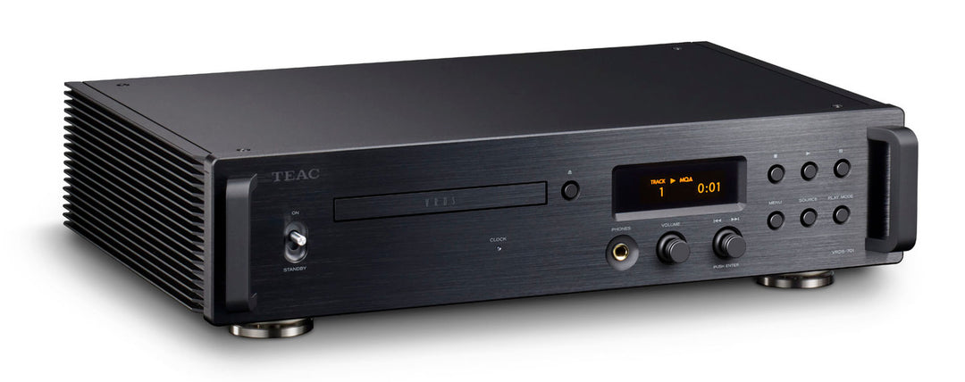 TEAC VRDS-701 CD-Player (Schwarz)