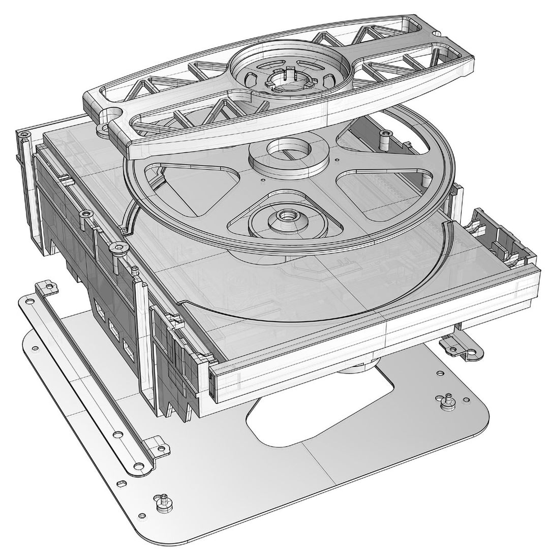 TEAC VRDS-701 CD-Player (Schwarz)