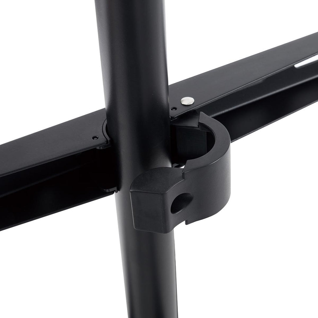 TV Bodenständer (Schwarz, Buche 50-65")