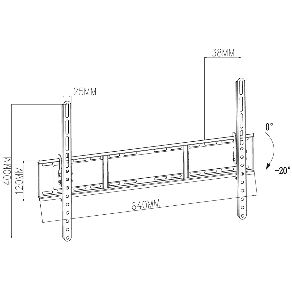 TV Halterung Neigbar (37-70")