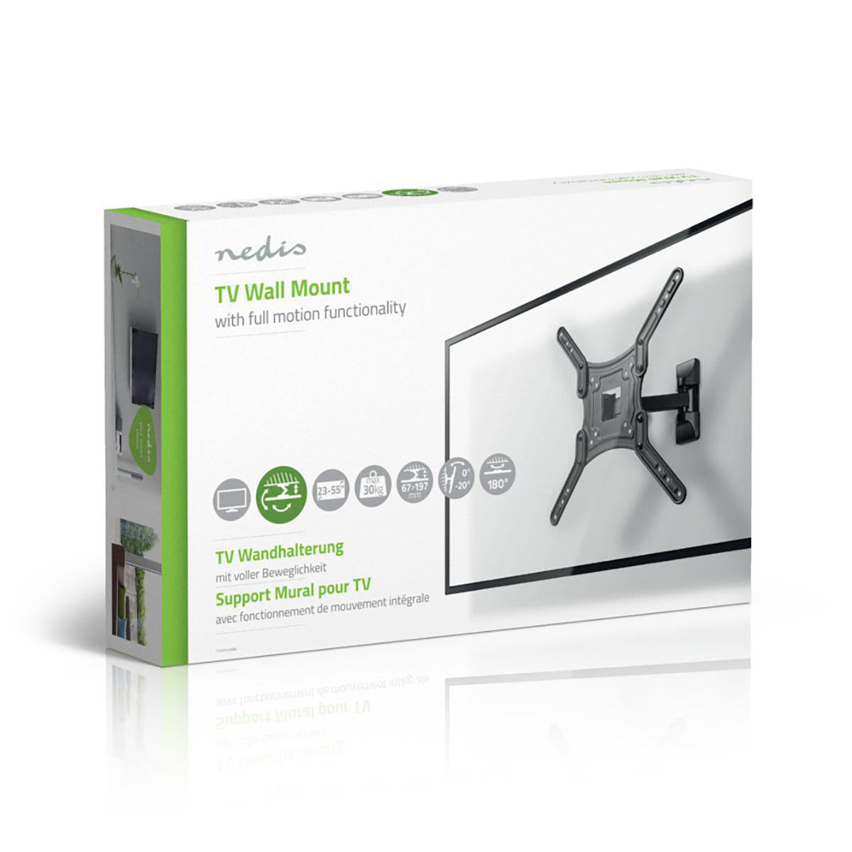 TV-Wandhalterung vollbeweglich 23 - 55 " 30 kg