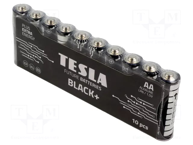 Tesla Black+ AA Batterien (10 Stück)