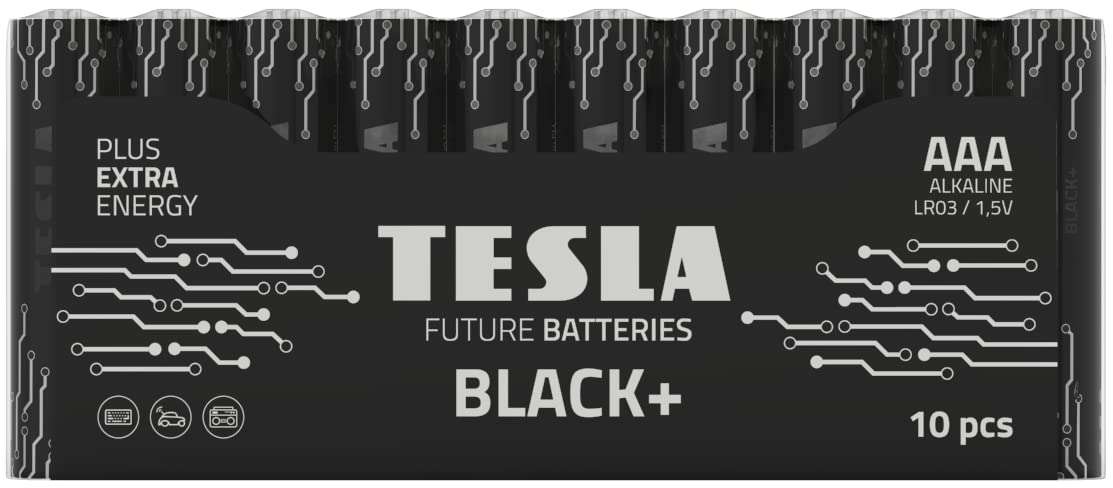 Tesla Black+ AAA Batterien (10 stk)