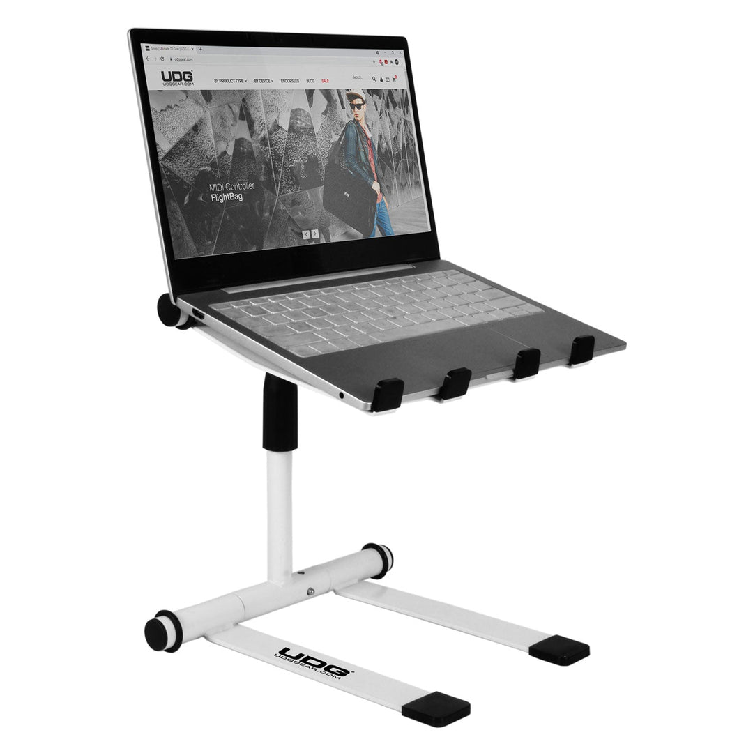 UDG Ultimate Höhenverstellbarer Laptop-Ständer Weiß