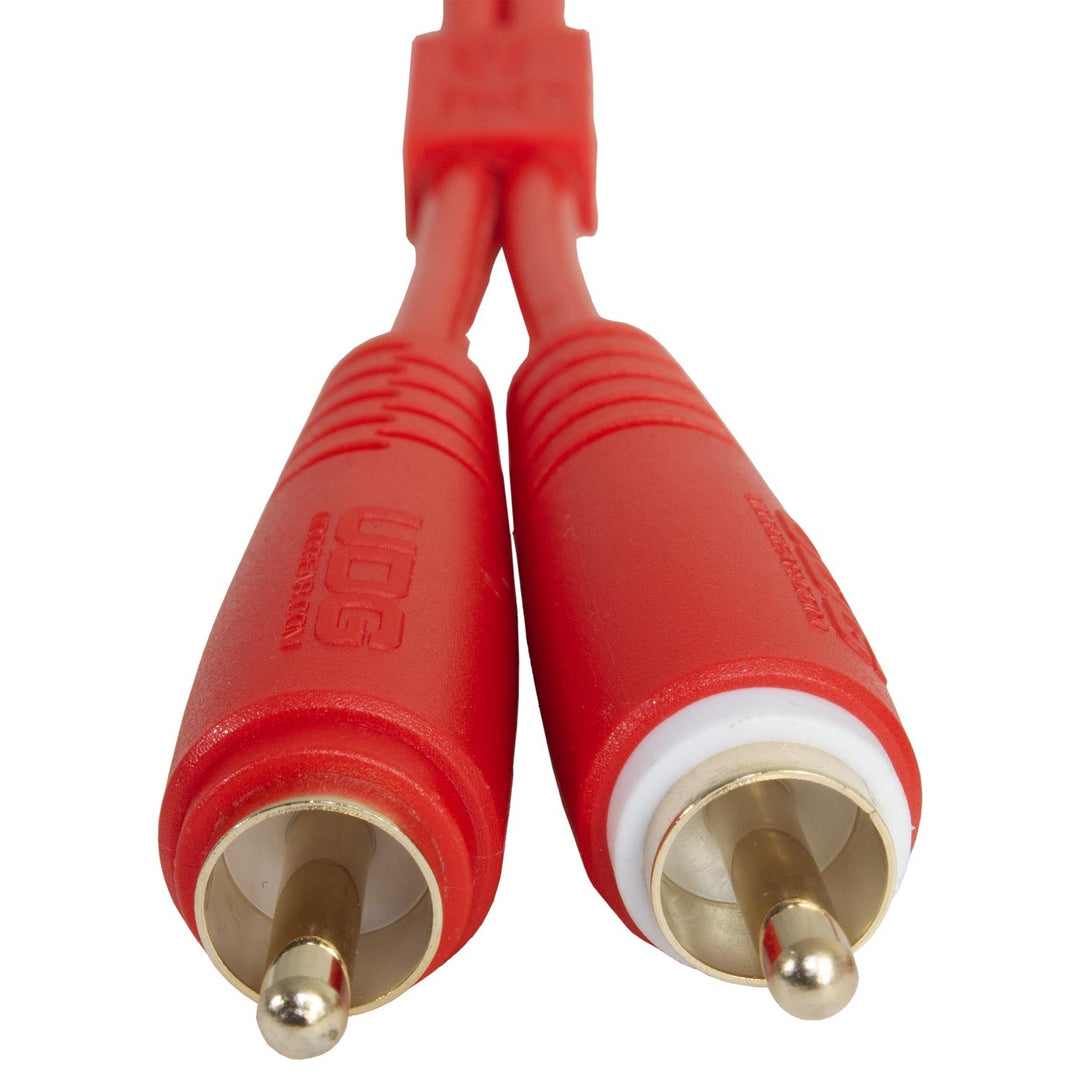 UDG Ultimate Audio Cable Set RCA - RCA Rot Straight 1,5 m