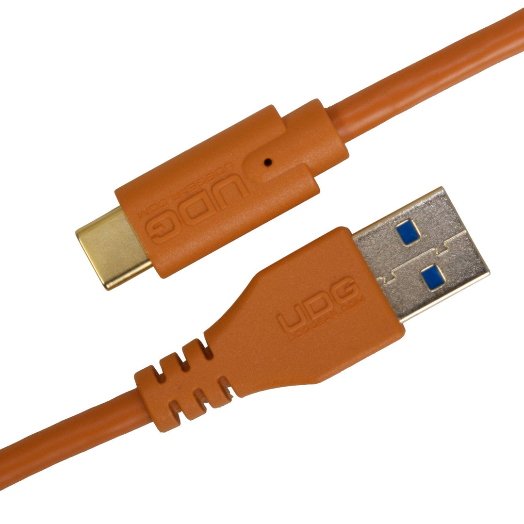 UDG Ultimate Cable USB 3.2 C-A Orange Gerade 1,5m