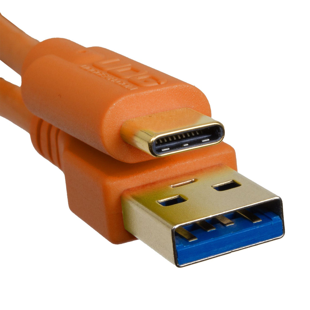 UDG Ultimate Cable USB 3.2 C-A Orange Gerade 1,5m