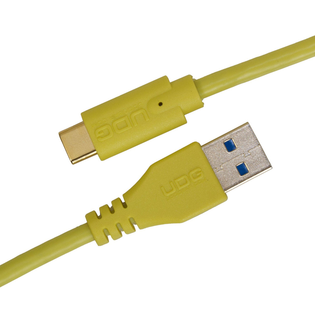 UDG Ultimate Kabel USB 3.2 C-A Gelb Gerade 1,5m