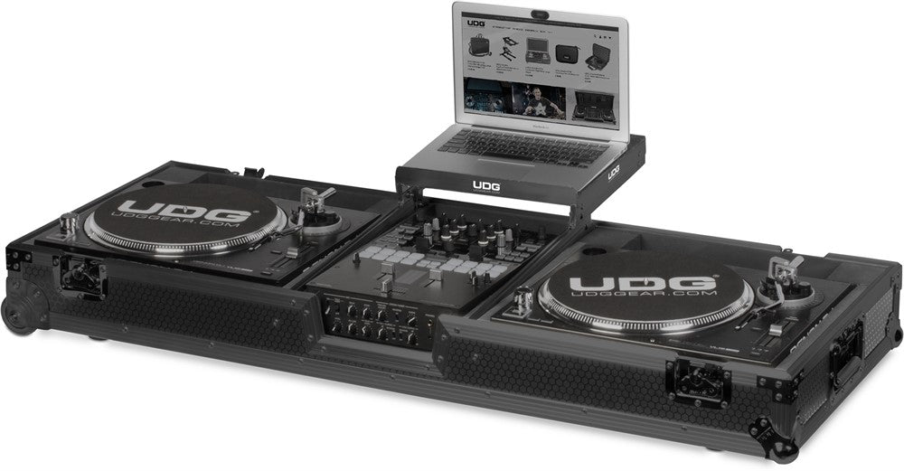 UDG Ultimate Flight Case Set PLX9/SL1200 Schwarz MK2 Plus (L&W)