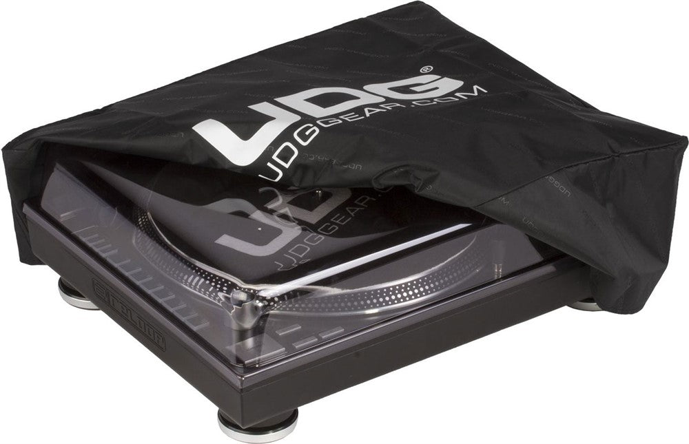 UDG Ultimate Turntable & 19" Mixer Staub Cover Schwarz MK2