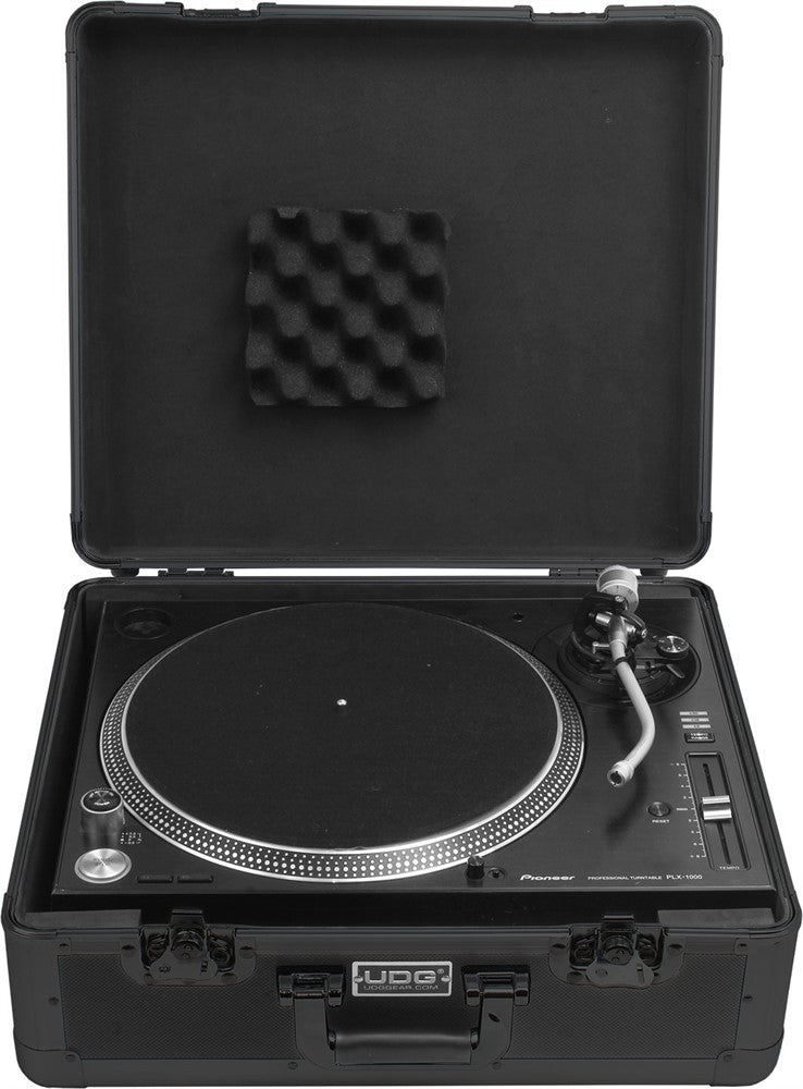 UDG Ultimate Pick Foam Flight Case Multi Format Turntable Schwarz