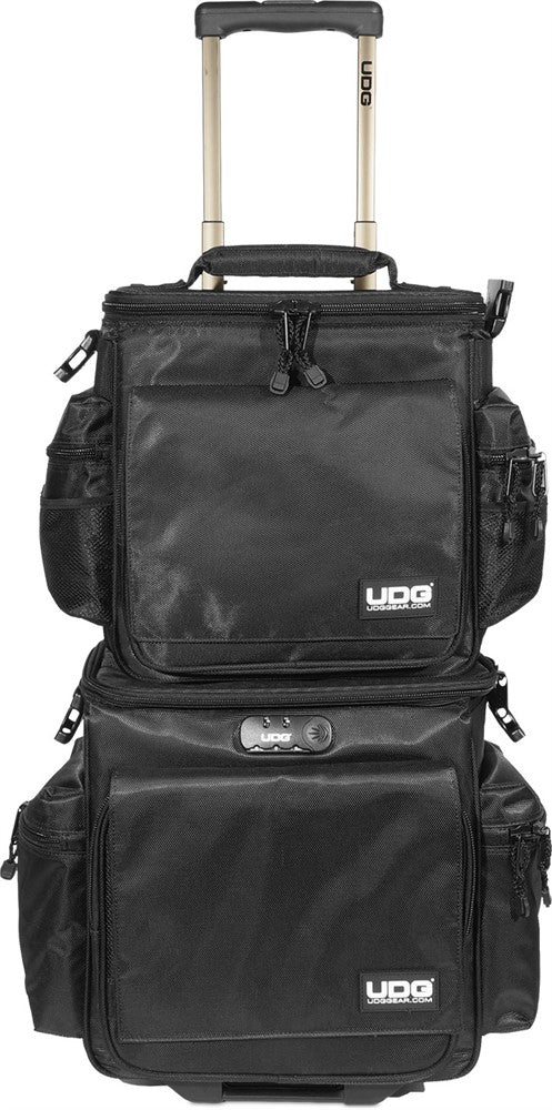 UDG Ultimate SlingBag Trolley Set DeLuxe Schwarz, Orange innen MK2