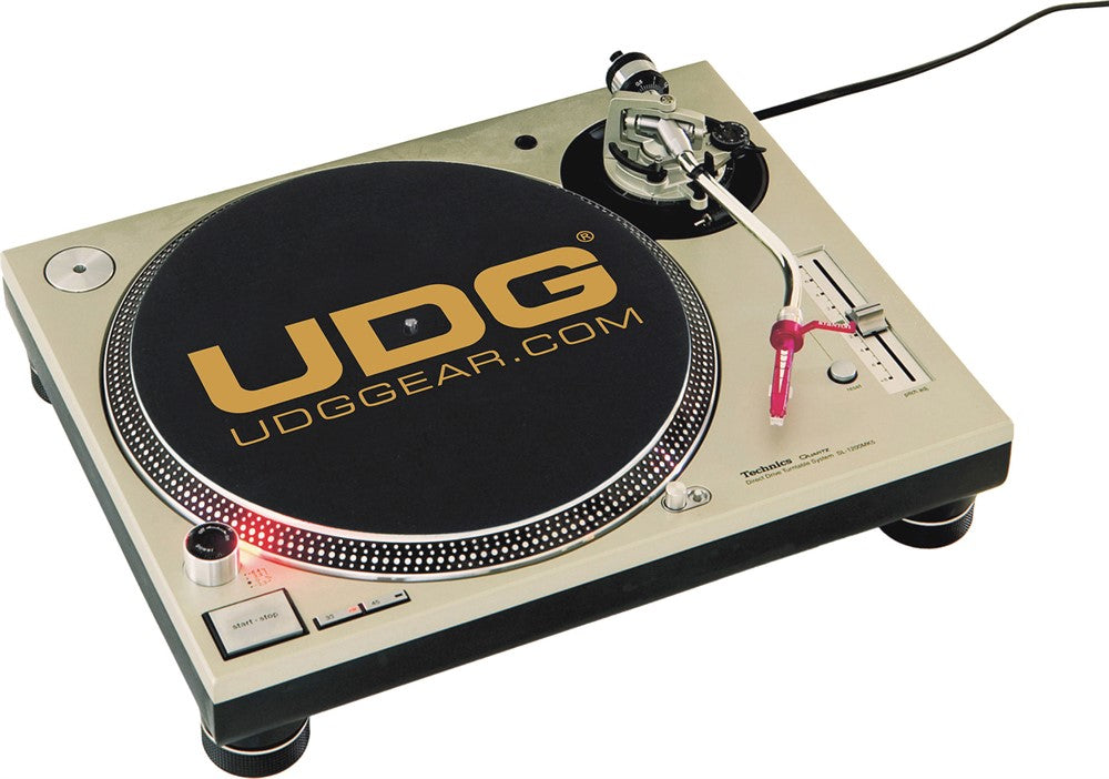 UDG Plattenspieler-Slipmat Set Schwarz / Gold