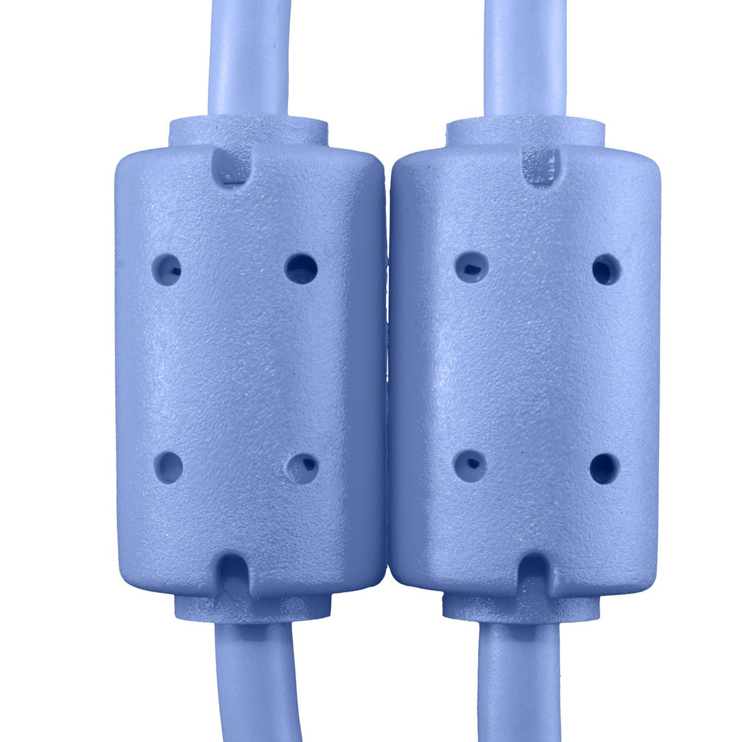 UDG Ultimate Audio Kabel USB 2.0 A-B Blau Winklig 3m