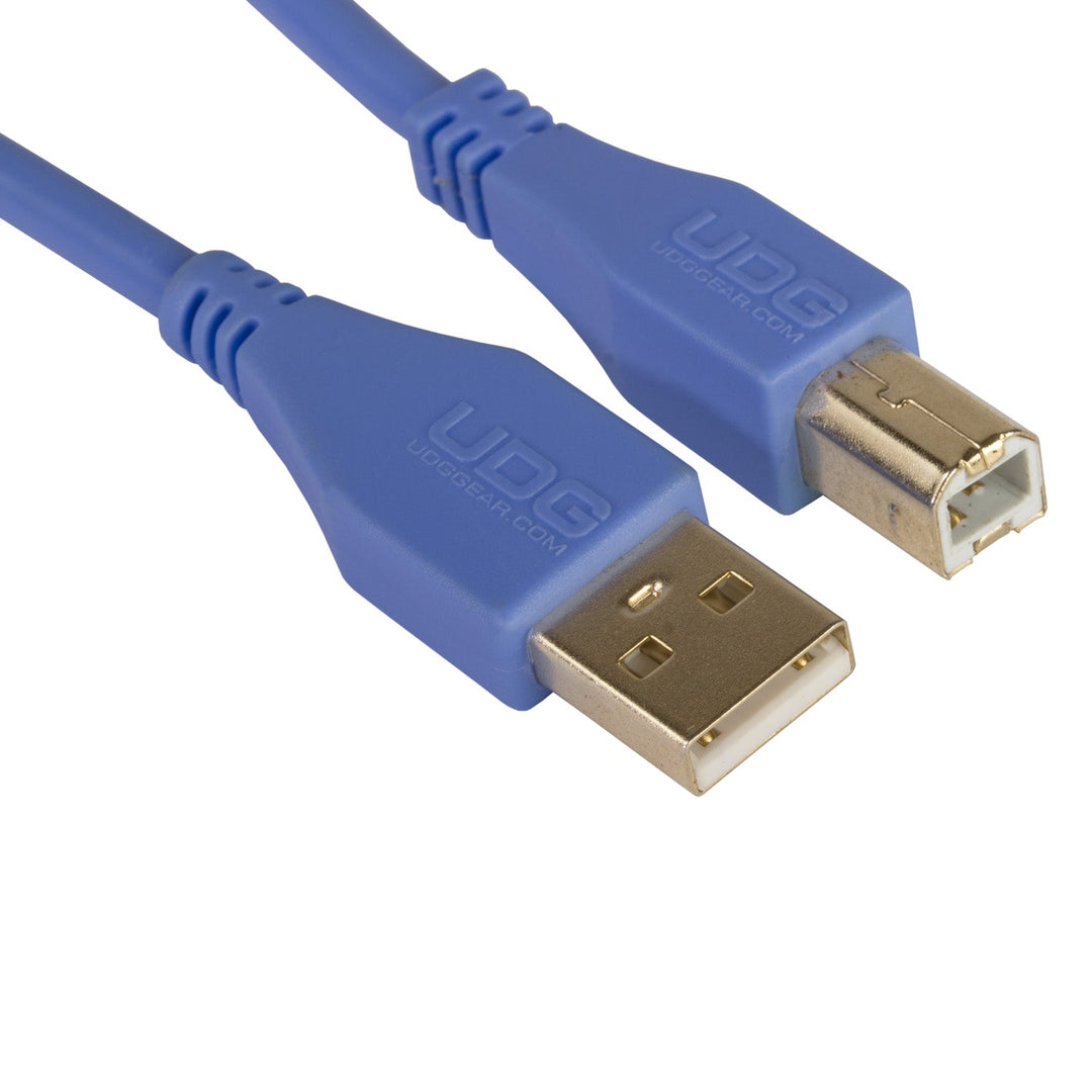 UDG Ultimate Audio Cable USB 2.0 A-B Blau Gerade 3m