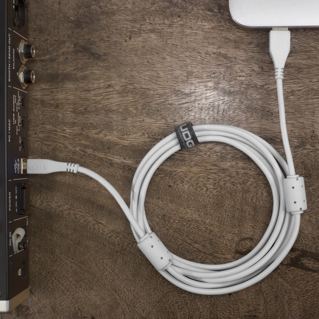 UDG Ultimate Audio Cable USB 2.0 A-B Weiß Gerade 2m
