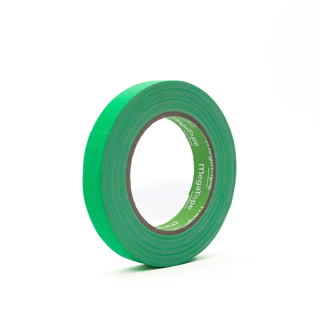 UT120 Skrivbar Neon Glow Gaffa tape 25 mm x 25 m. Grøn