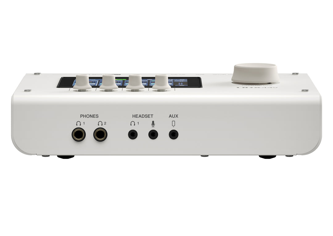 Yamaha URX44V USB-C Audio/Video Interface (White) - Video Version