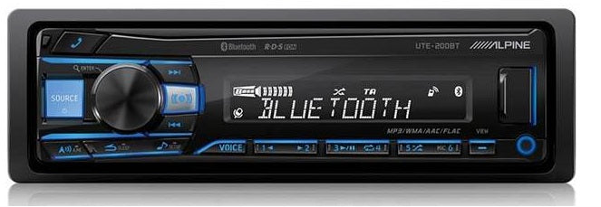 ALPINE UTE-200BT Autoradio m. Bluetooth und USB