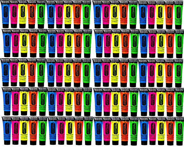 UV Gesichts- und Körperfarbe für 100 Personen