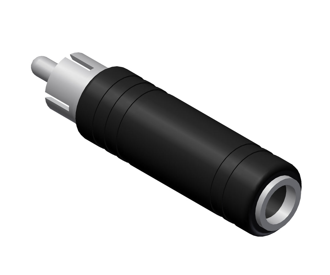 Procab VC103 adapter RCA han til 6,3 mm jack hun
