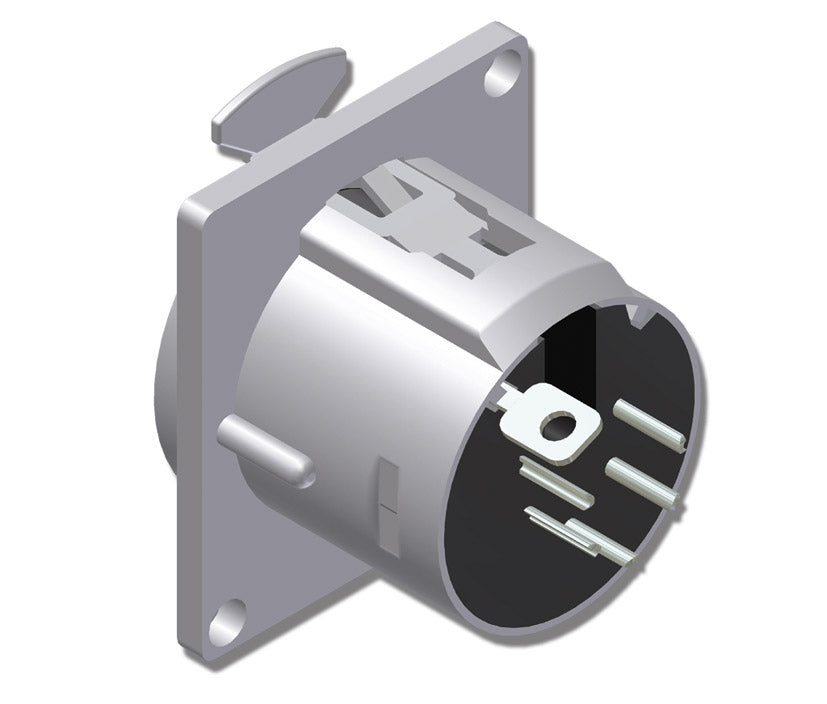 XLR-Einbaubuchse 5-polig D-series