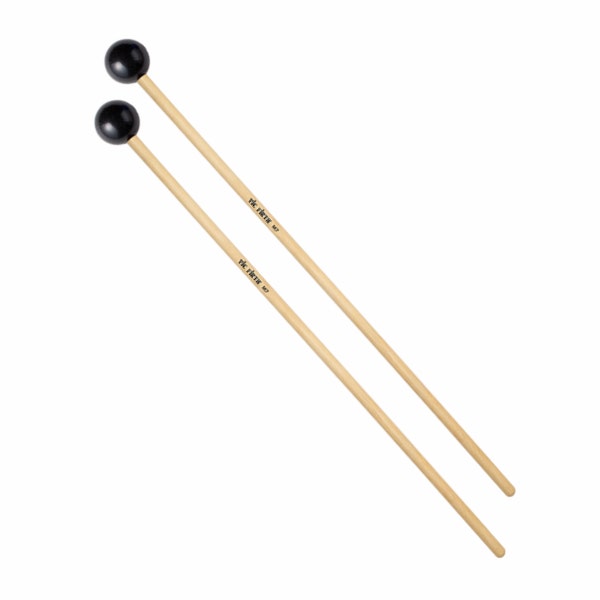 Vic Firth M7 Am. Custom Keyboards, Hard-Black Phenolic 1 1/4"