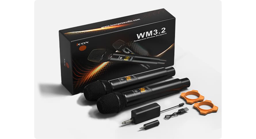 iCon WM 3.2 Drahtloses Mikrofonsystem