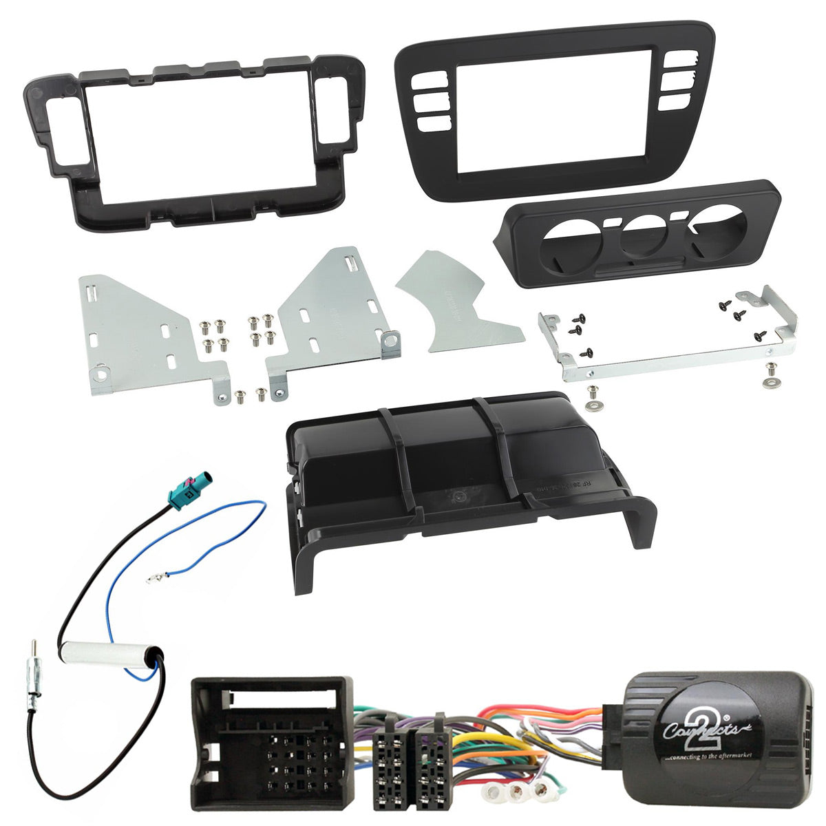Mounting kit for Mii, Citigo and Up - Black