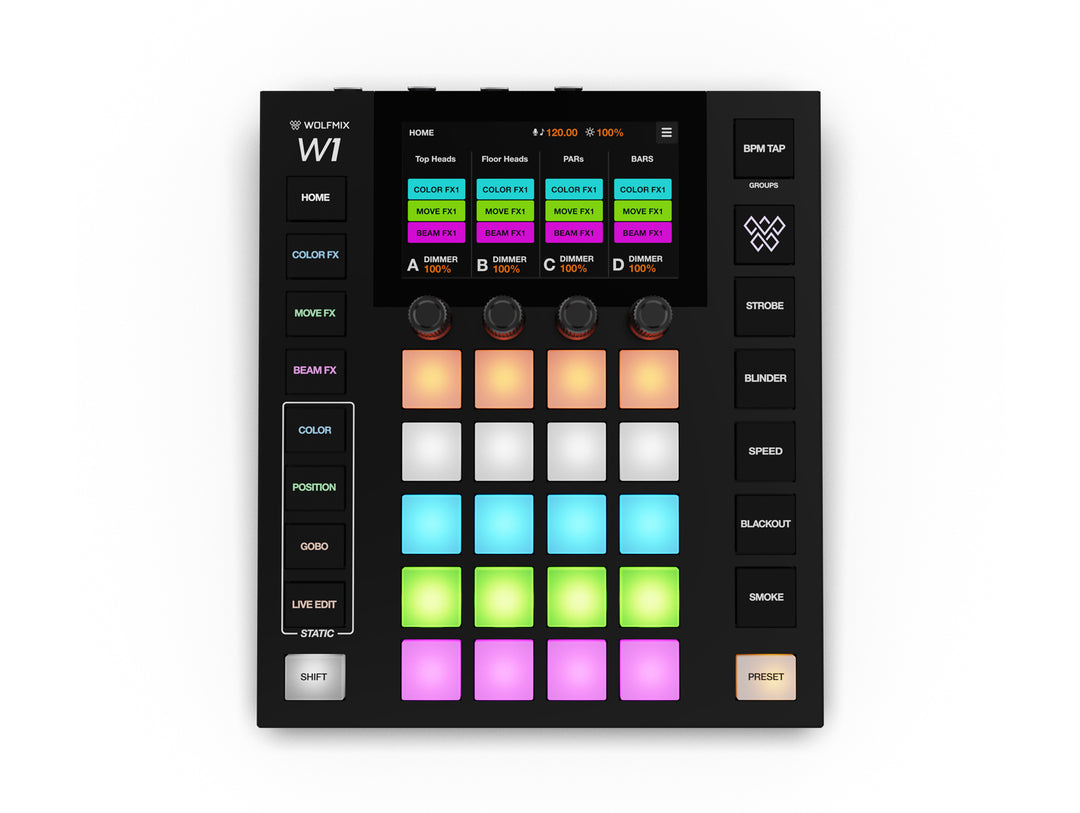 Wolfmix W1-MK3 DMX Lichtmixer