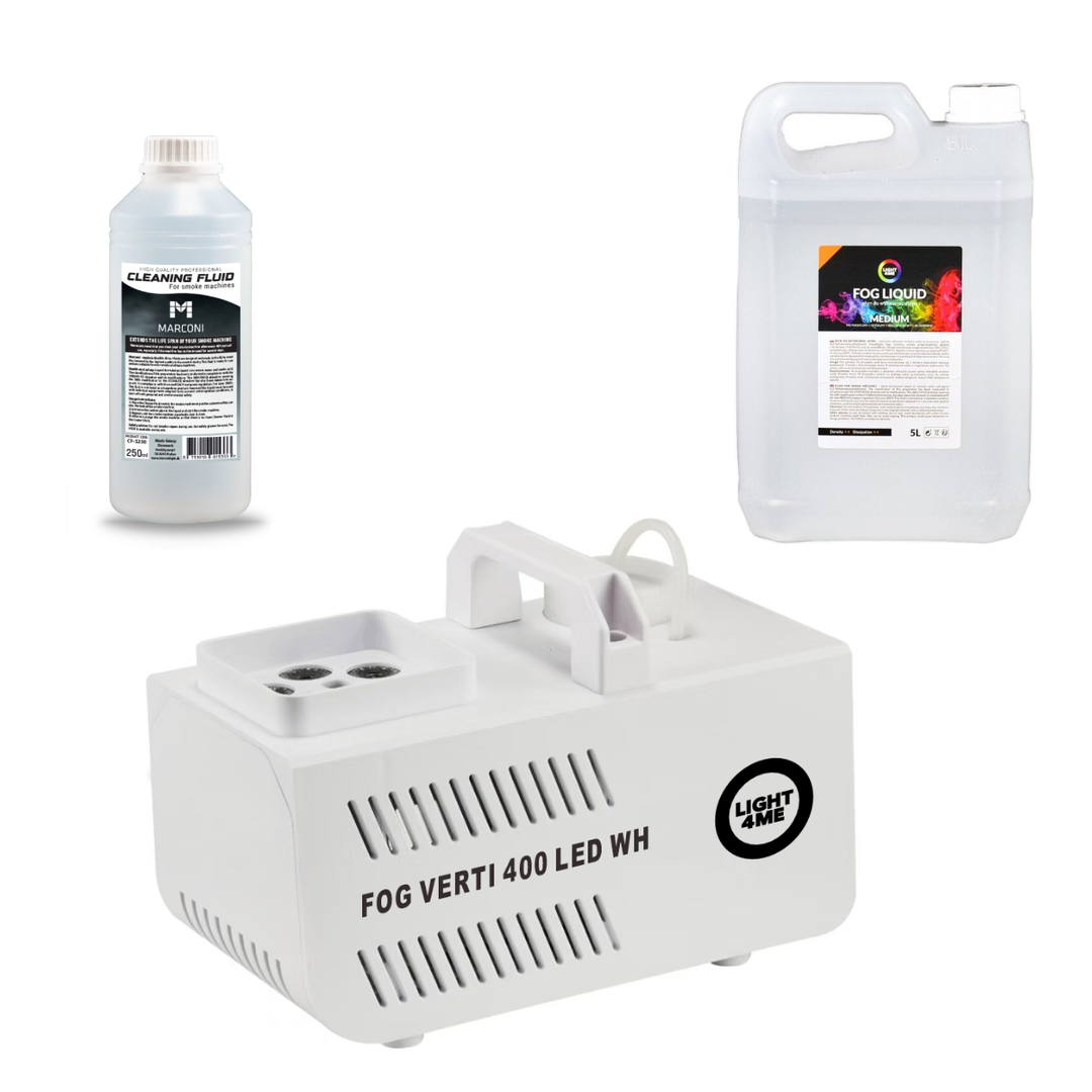Light4Me VERTI 400 Nebelmaschine Bundle
